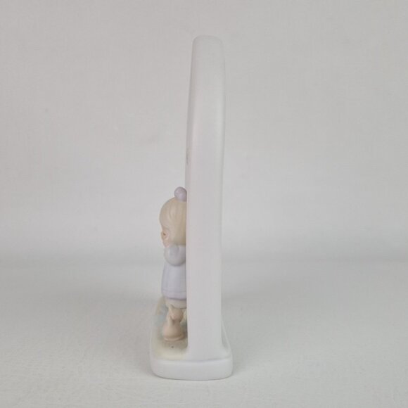 Precious Moments 523380 "Blessed Are They That Mourn" Porcelain Figurine Vntg - Picture 2 of 6